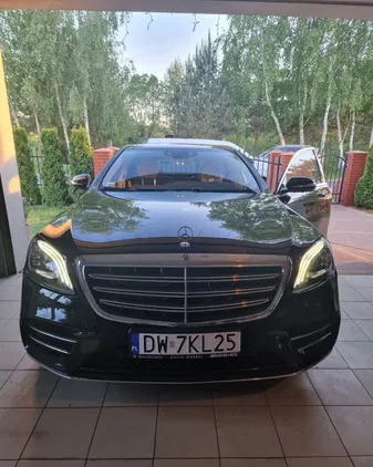 mercedes benz klasa s Mercedes-Benz Klasa S cena 329000 przebieg: 74224, rok produkcji 2020 z Nekla